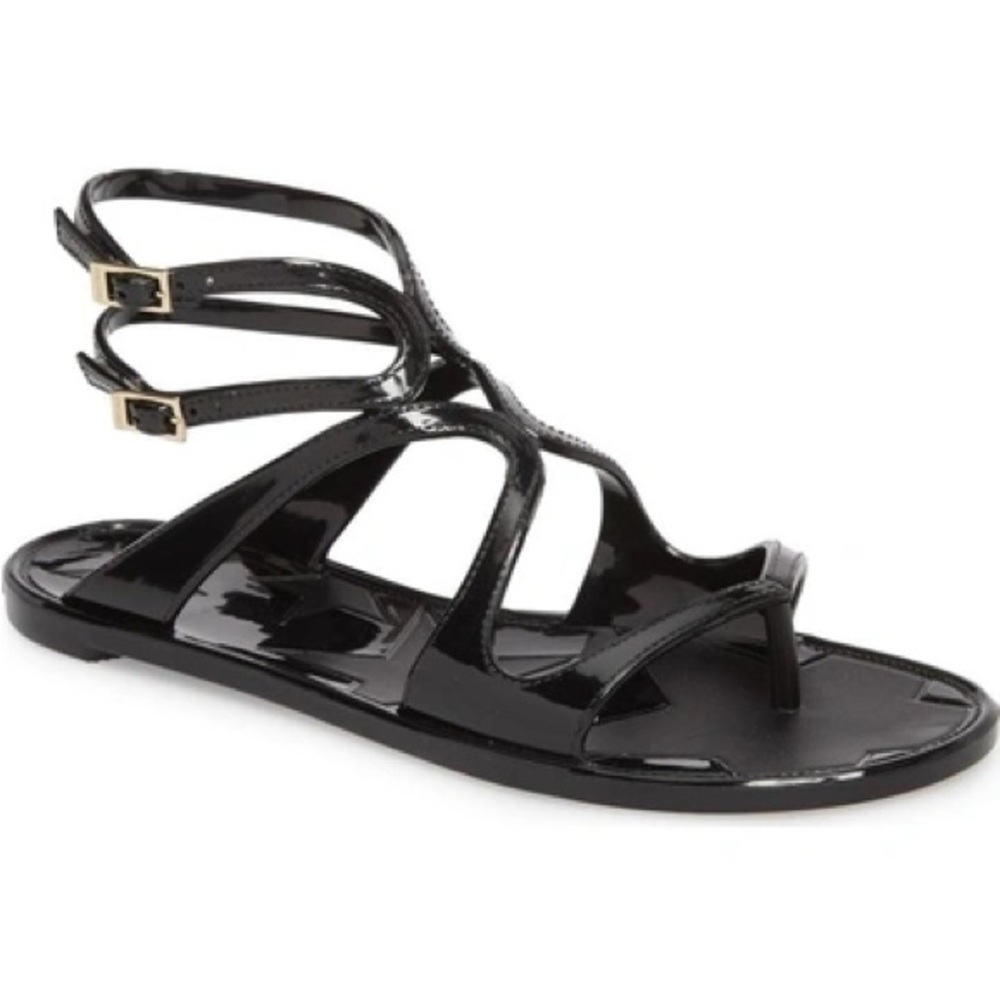 Jimmy Choo Jelly Gladiators in Black